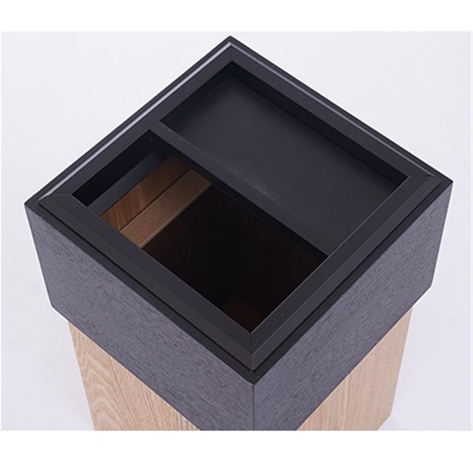 Zewnetrzny Zewnętrzny Pojemnik Na Śmieci W Kształcie Cylindra, Popiół, Papierosy, Kosz Patio, Stojak Kosz na Smieci(Natural)