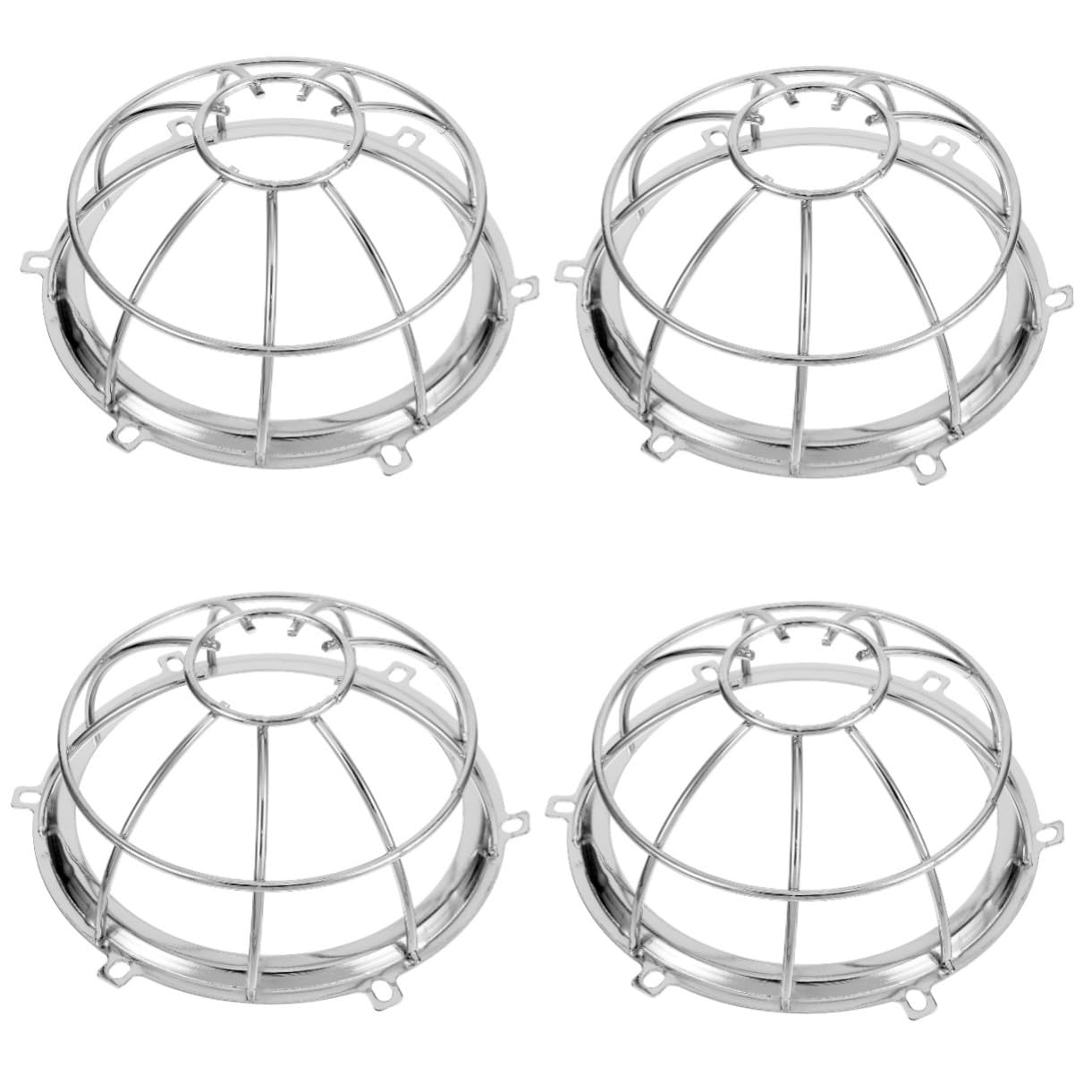 4 Piezas Protector Metálico para Detectores de Humo y Sistemas contra Incendios Resistente para Alarmas Fácil Instalación para Hogar Oficina Industria de Unidades
