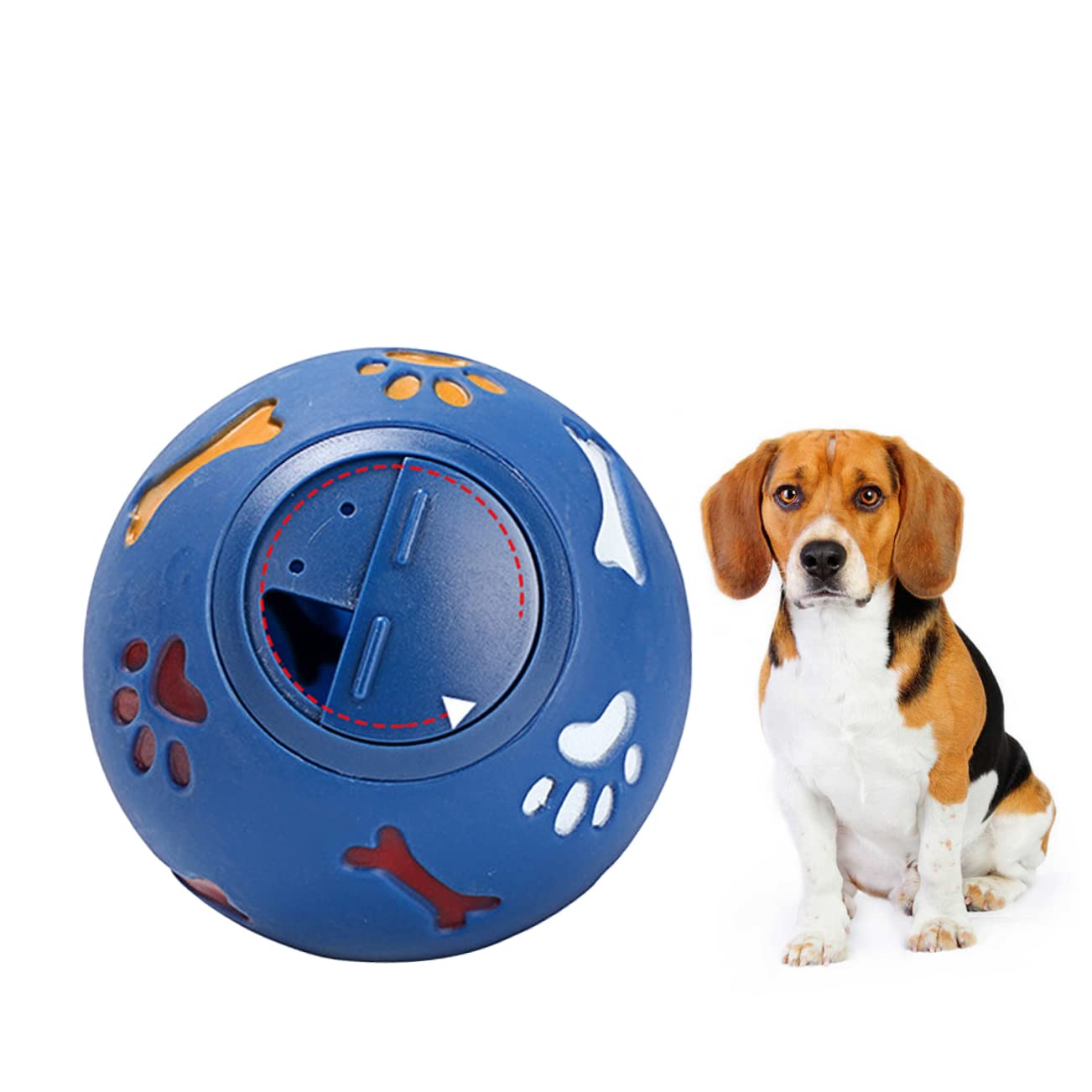 FOMIYES 3stücke Dog Creative Leckball Für Hunde Interaktives Futterspielzeug Mit Angenehmem Duft Leicht Zu Reinigen Fördert Die Intelligenz Und Sorgt Für Aktives Spielvergnügen Blau