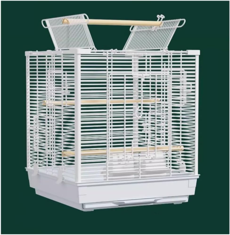 鳥かご インテリア用 バードゲージ 鳥籠 観葉植物用 白 ホワイト