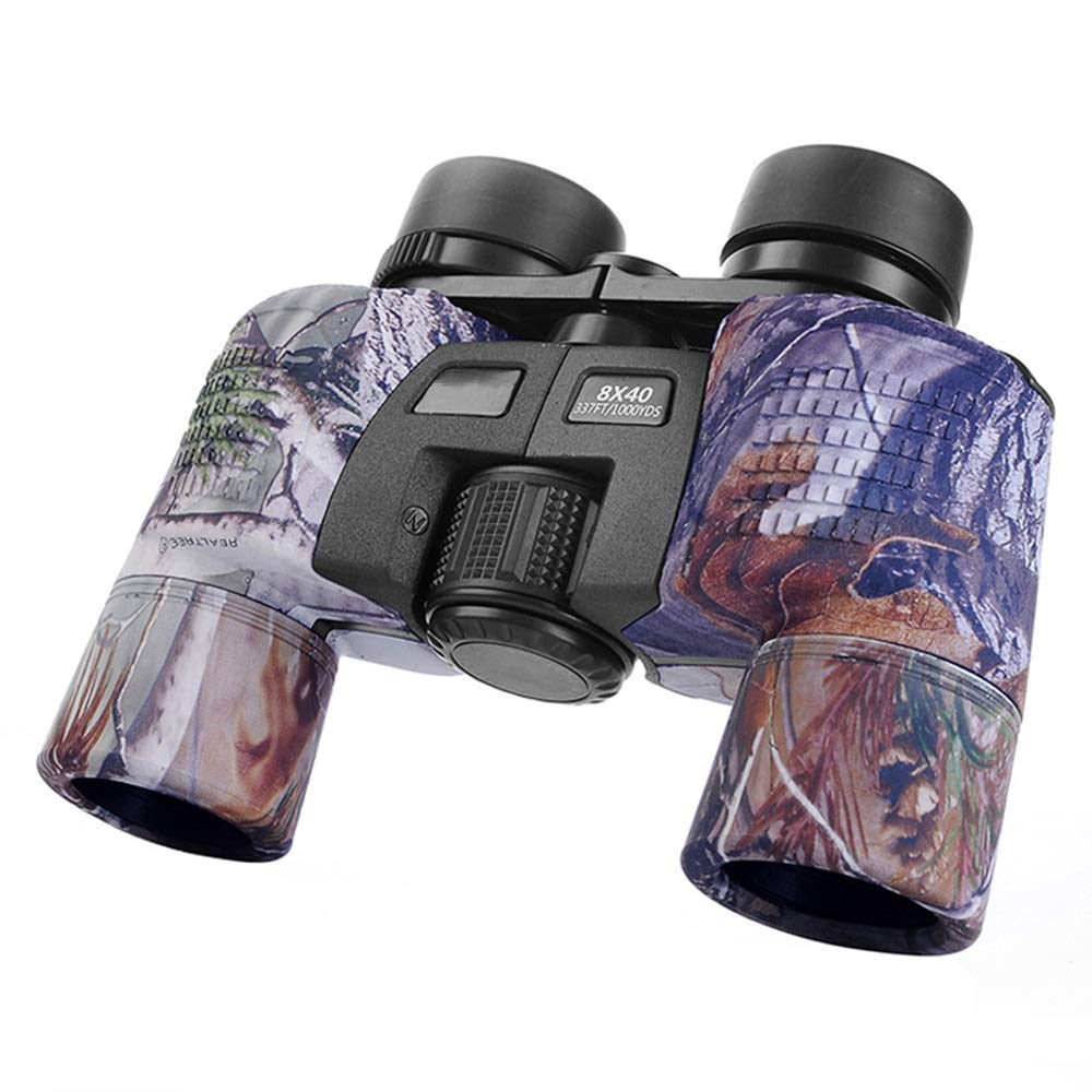 LYGXWJFC Telescopio Binocular Alta Definición HD 8 40 Camuflaje Visión Nocturna con Poca Luz Concierto para Adultos Teléfono Móvil Cámara Viajes al Aire Libre Observación de Aves Telescopio Vida