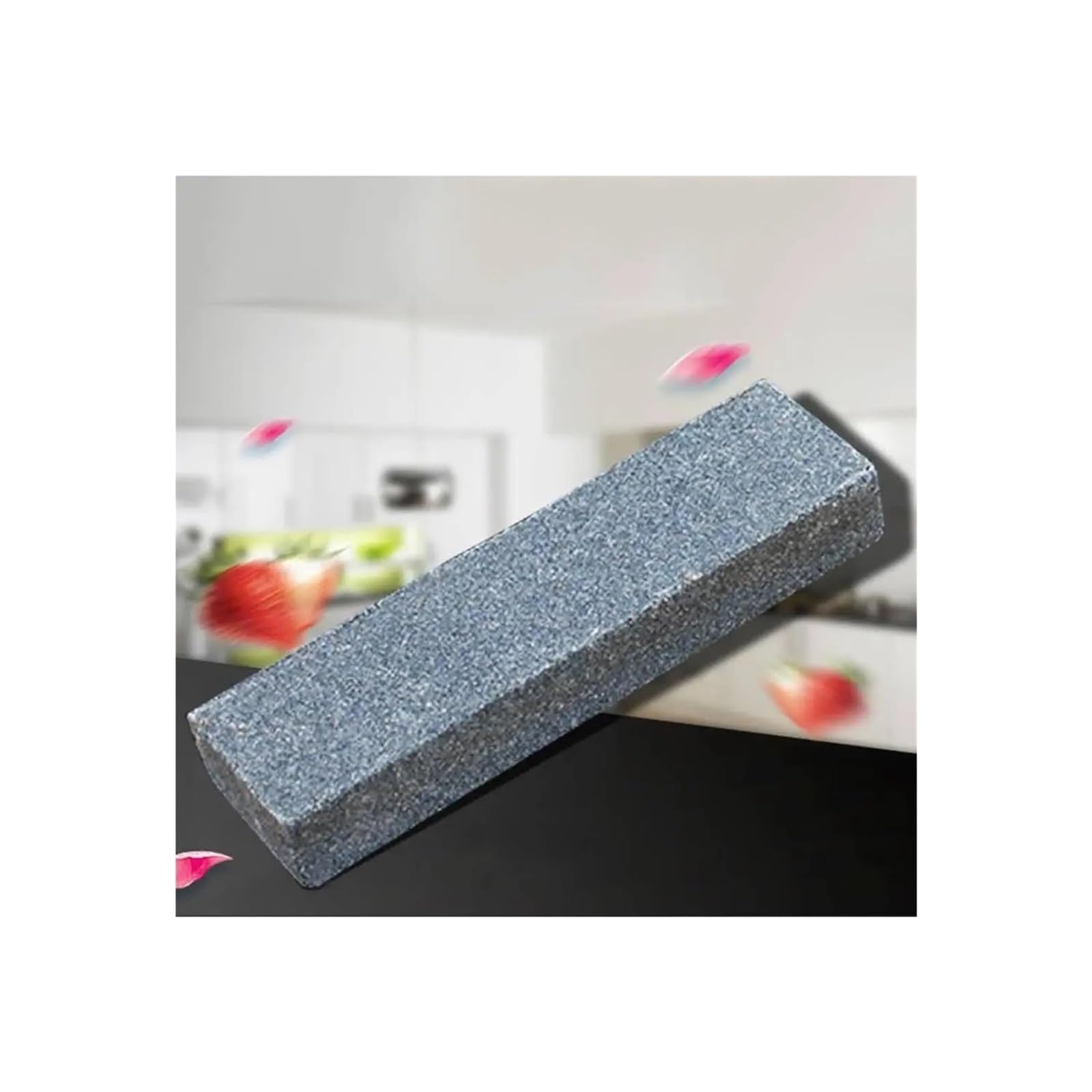 Kamień do ostrzenia noży kuchennych, Ostrzałka diamentowa 74x9x21mm do noży kuchennych, narzędzi ogrodowych, dłut i siekier