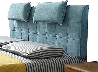 WENZHE Cuscini Testiera da Letto Testiere Capezzale Cuscino Stoffa Casa Custodia Morbida Multifunzione Schienale Lavabile, 4 Colori (Color : A, Size : 120x60cm)
