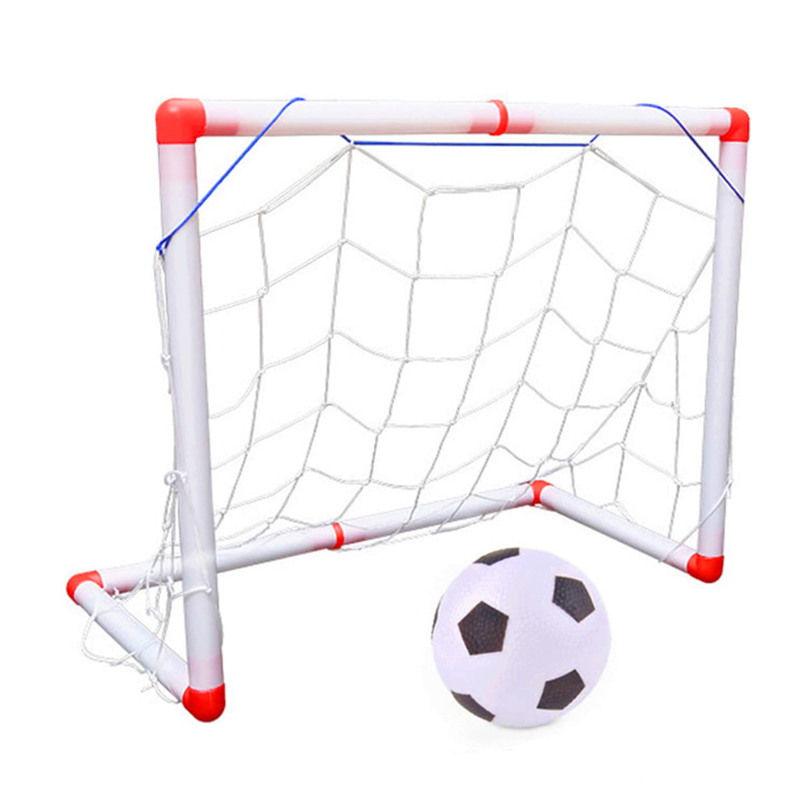 KASTWAVE Football goal,Soccer Goals,Plastic Folding Mini Football, Soccer ball Goal Post Net Set