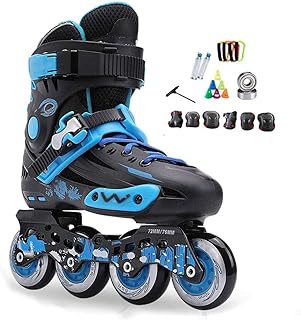 Performance Inline Skates Kids Children youth Roller Blades, Adjustable Inline Skates For Boys And Girls With Safe Lock Straps Adult Fitness Adult Fitness Inline Skate Performance Inline Skates 4- Whe