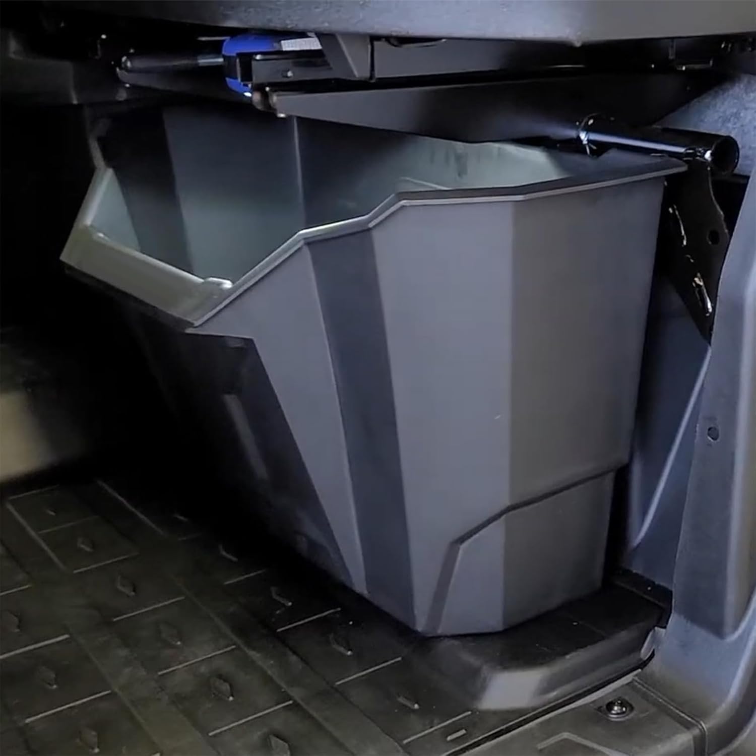 UTV Removable Storage Bin Under-Seat Consoles Storage Box Waterproof Wide Storage Space Organizer Tool Box for Can-Am Defender Max HD5 HD7 HD8 HD9 HD10 2016-2025