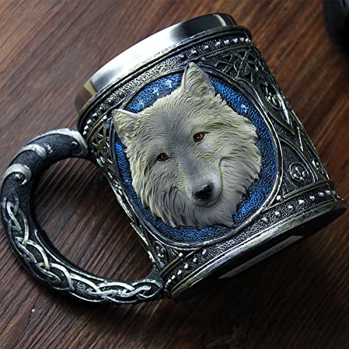 Caneca Medieval Lobo