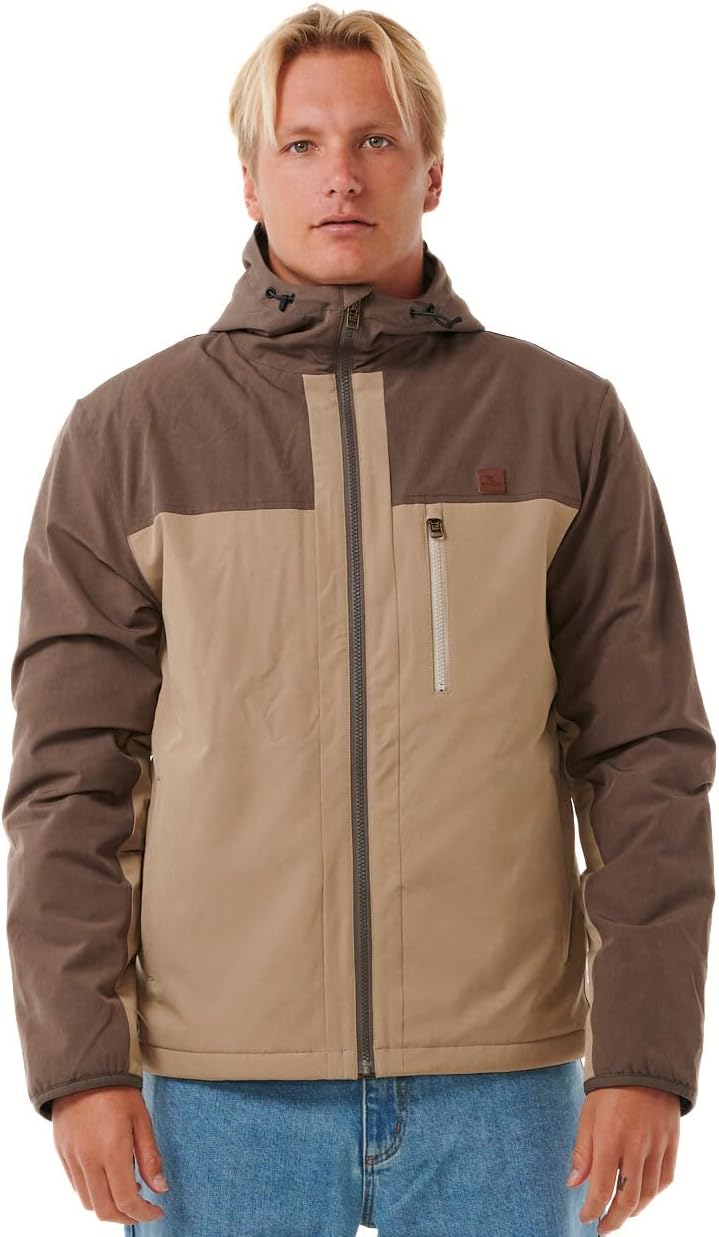 Rip Curl mens Anti Series Elite Polar Fleece Lined Jacket