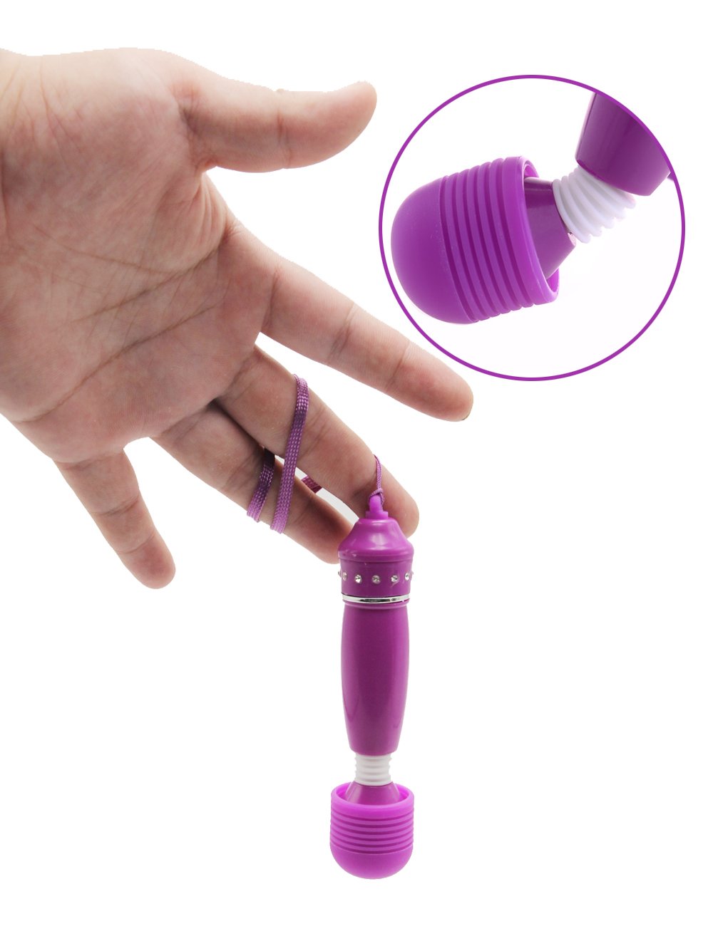 Mini Personal Body Massager Color Purple
