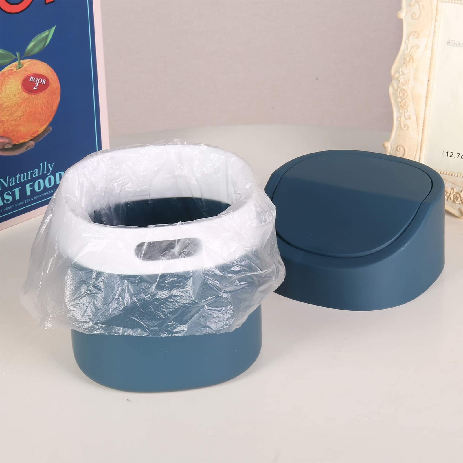 nu steel TGPL1H 8 Quart Plastic Waste Basket Liner