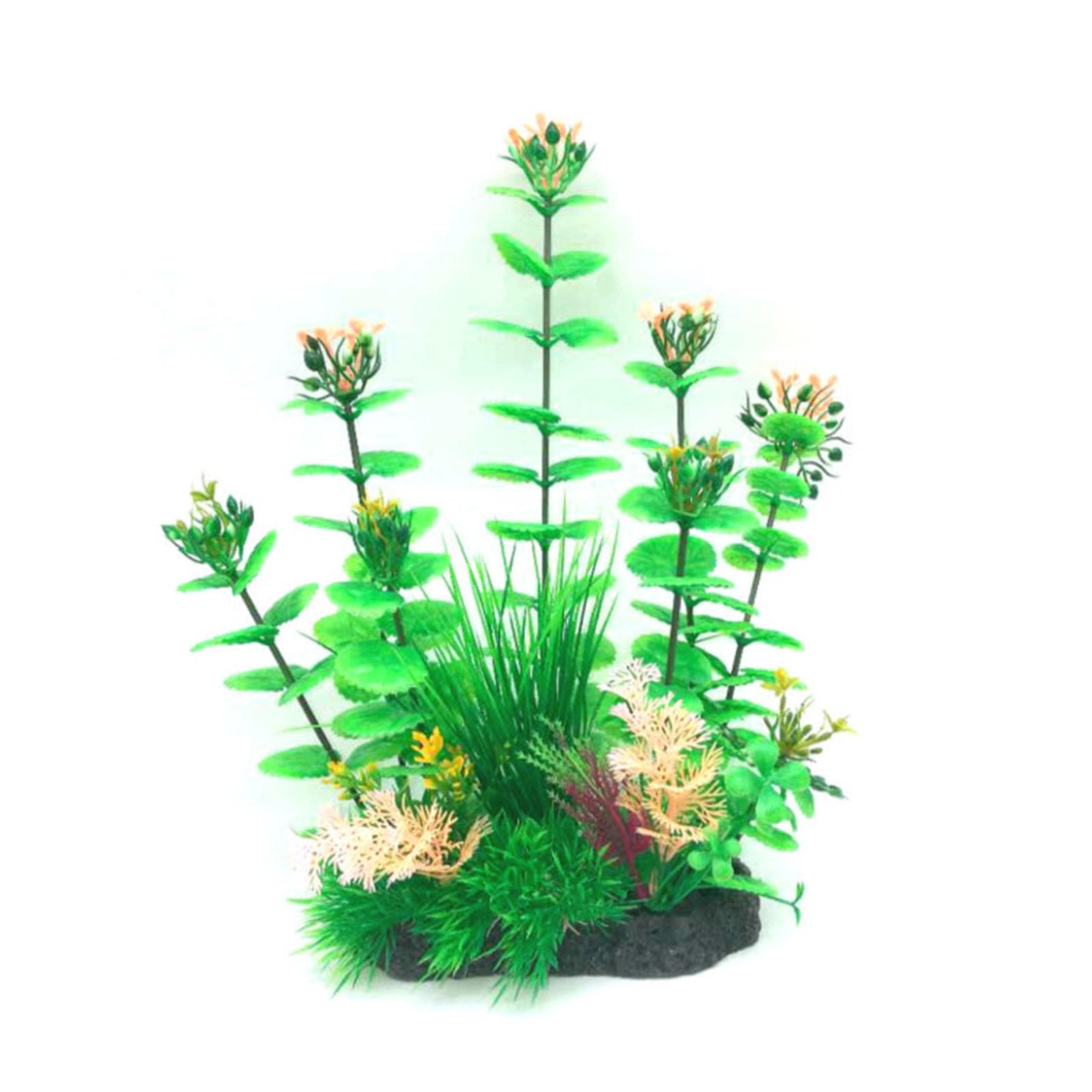 Msioytog Realistic Artificial Water Grass Simulation Landscape Decor Bonsais Realistic Plant for Aquarium Fish Tank Aquarium Decorations