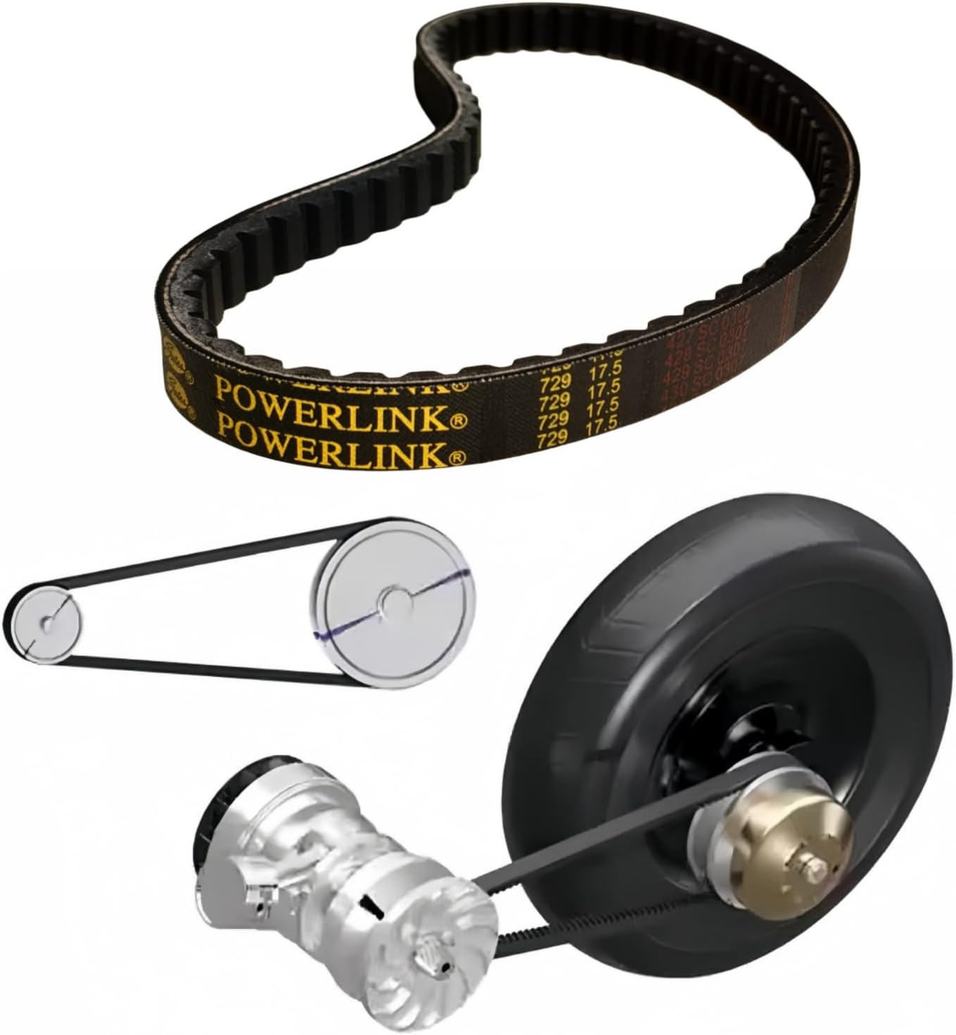 2.75/3.00-21" Motorcycle Inner Tube+ 2.75x19 2.50-19 3.00-19+ 729 17.5 Belt for 49cc 50cc Scooter Engine Drive Belt