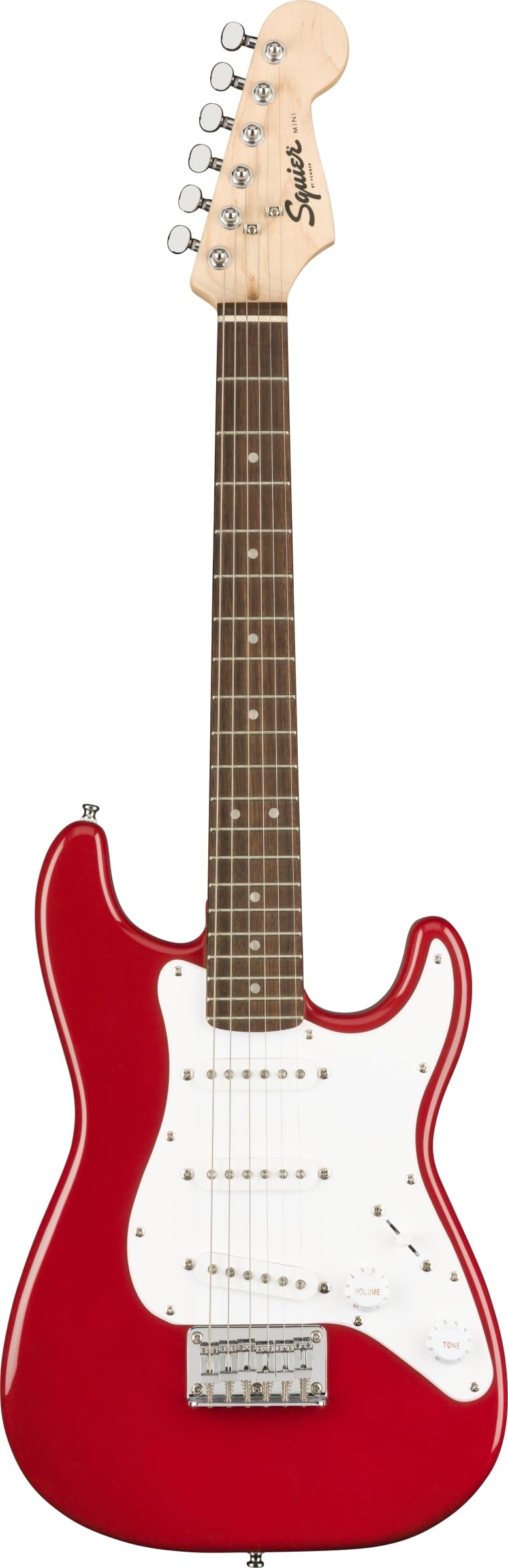 Fender miniストラトキャスター 赤 Fender Squier elektryczna mini gitara Stratocaster w kolorze