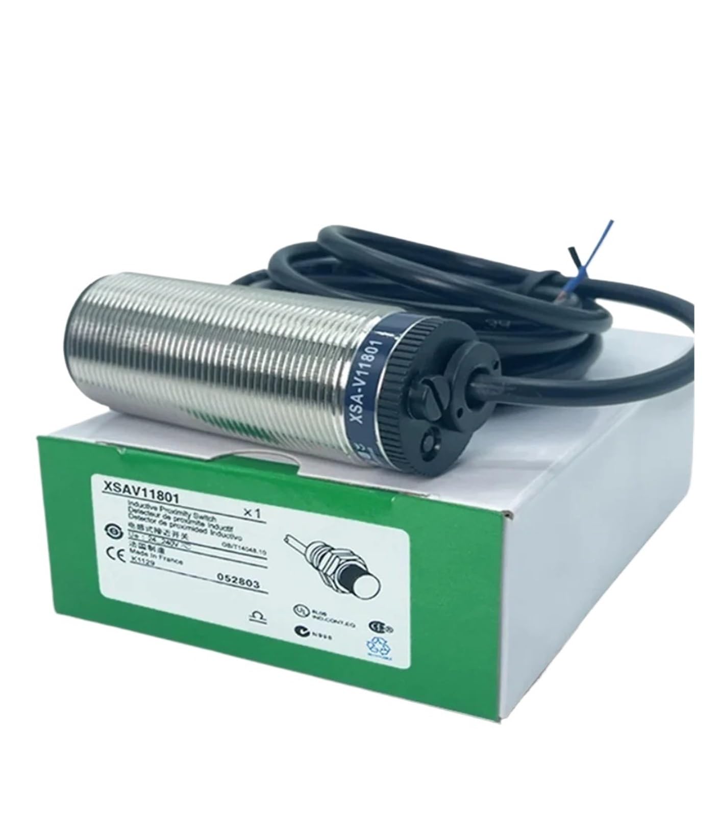 Tpkmvgap One Color 1Pcs Xsa-V11801 Xsav11801 Xsa-V11373 Xsa-V12373 Xsa-V12801 Proximity Switch Sensor(Xsa-V12373)