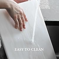 Vista 8 de Koville African Natural Marble Cutting Board for Kitchen, 16x20inch Extra Large Hand Crafted Marble Slab for Cheese, Charcuterie, Pastry Board