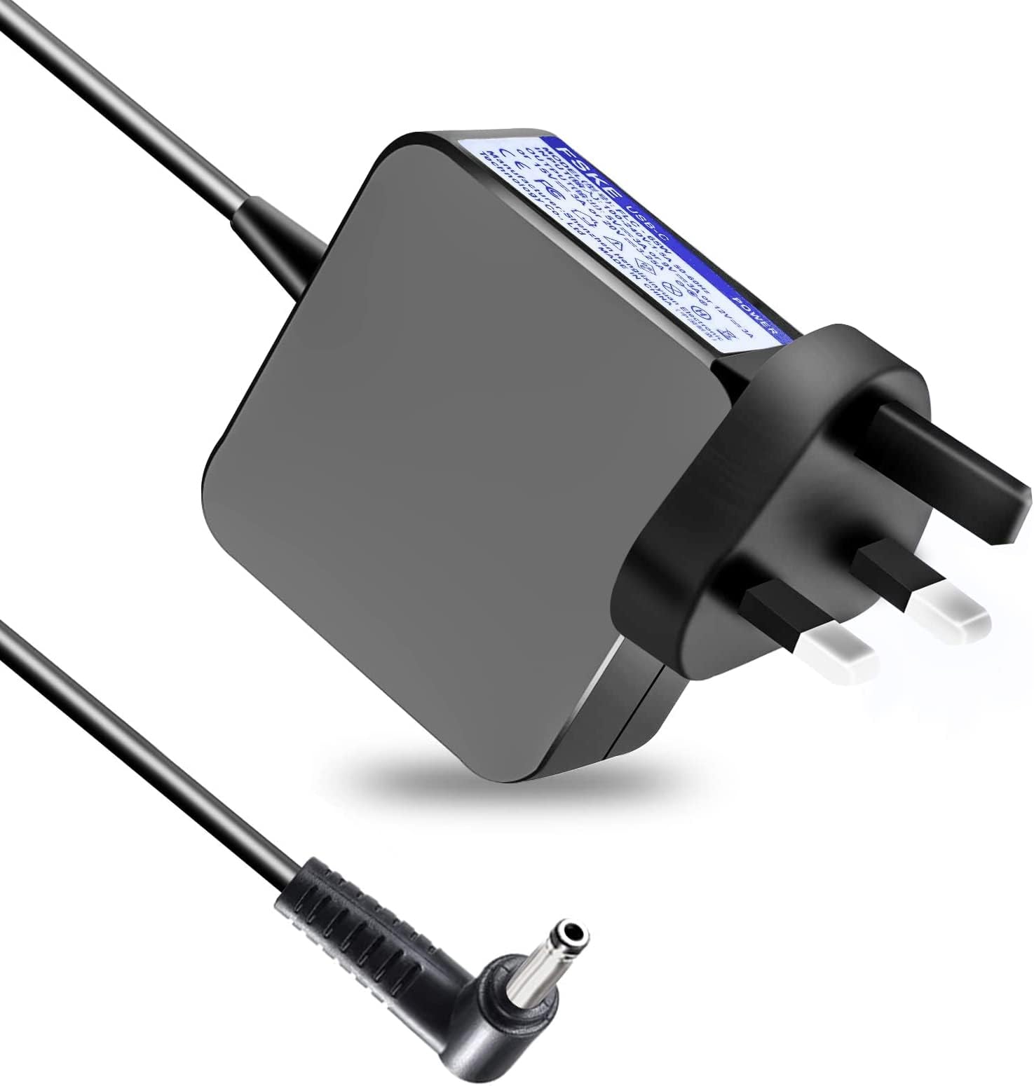 FSKE 45W Laptop Charger for ASUS VivoBook X540UA X540S X540SA X540LA X553 X553S X553M X556U TP300 TP300L E203M E210M Zenbook UX21A UX31A UX303U UX305 Power Supply Adapter 19V 2.37A, 4.0 * 1.35mm