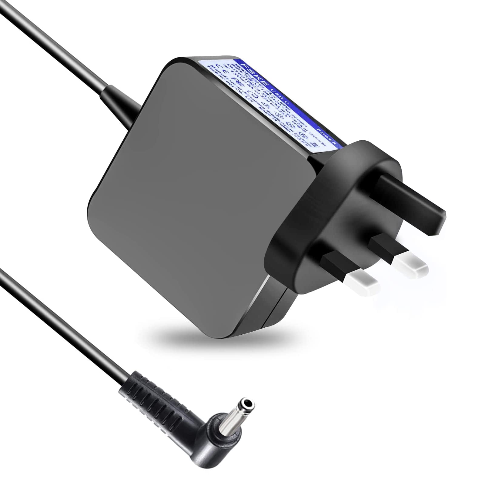 FSKE 45W Laptop Charger for ASUS VivoBook X540UA X540S X540SA X540LA X553 X553S X553M X556U TP300 TP300L E203M E210M Zenbook UX21A UX31A UX303U UX305 Power Supply Adapter 19V 2.37A, 4.0 * 1.35mm