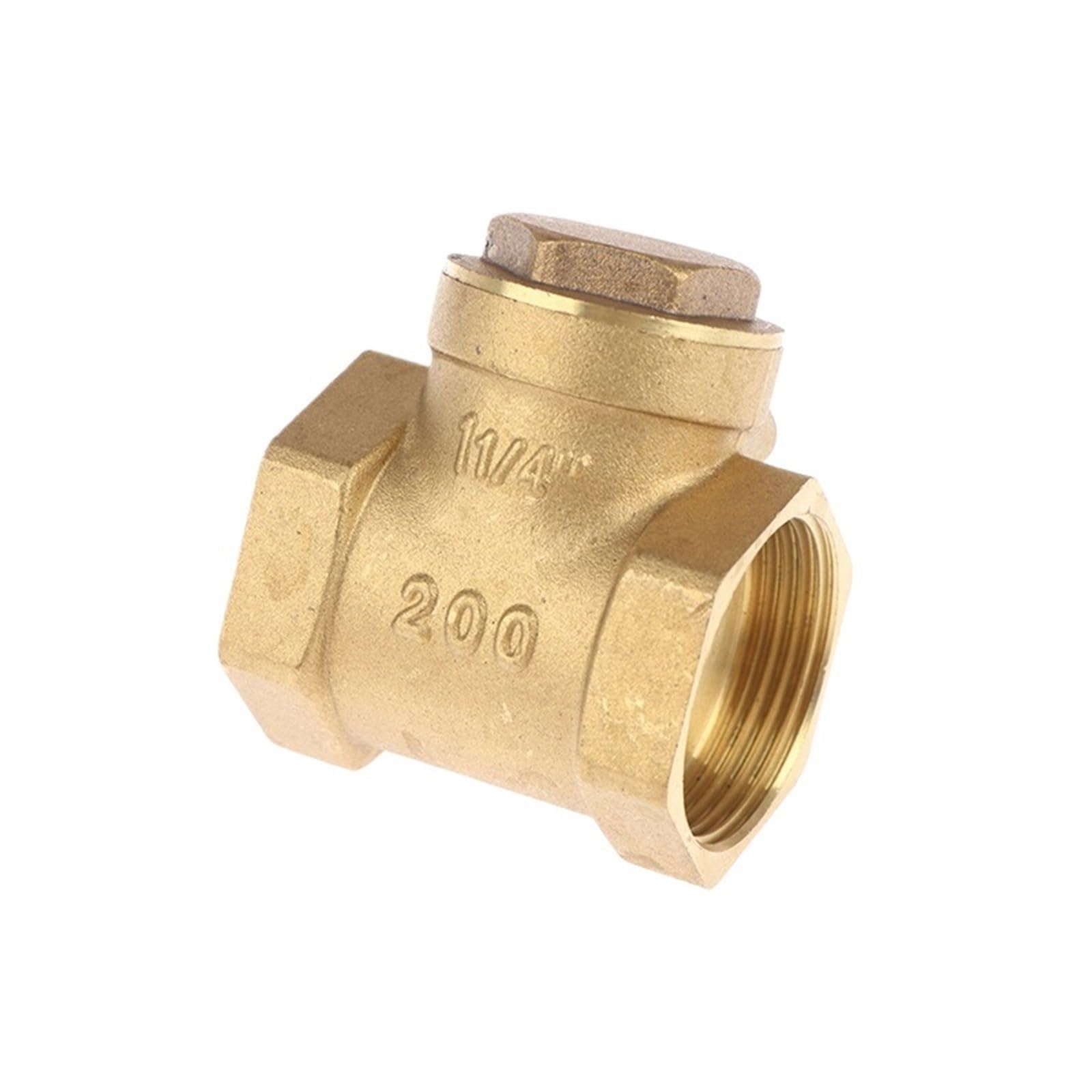 DN15 DN20 DN25 DN32 DN40 Horizontal Brass Non-Return Check Valve(DN32)