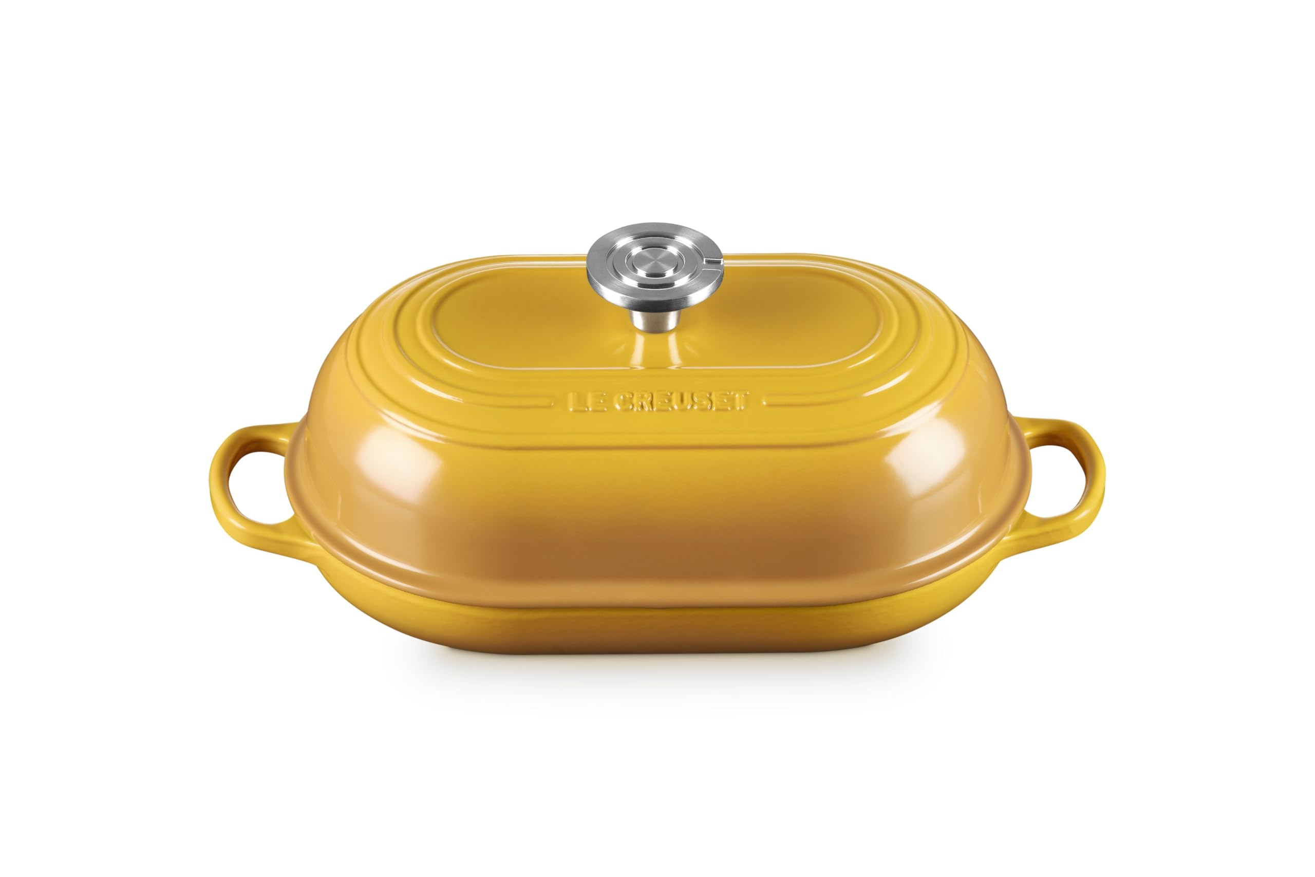 Le Creuset Enameled Cast Iron Oval Bread Oven, 11.5 inch, Nectar