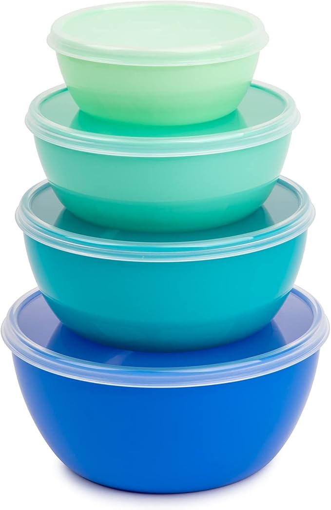 CORE KITCHEN Nested Blue Teal Green Mint 6 x 3