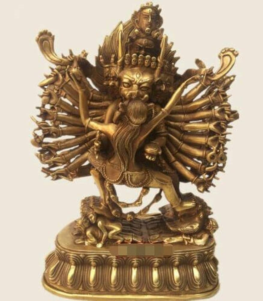 麒麟銅像 涂金 チベット仏教 中国美術 瑞獣 A784 麒麟銅像 涂金 チベット仏教 中国美術 瑞獣 A784 - メルカリ