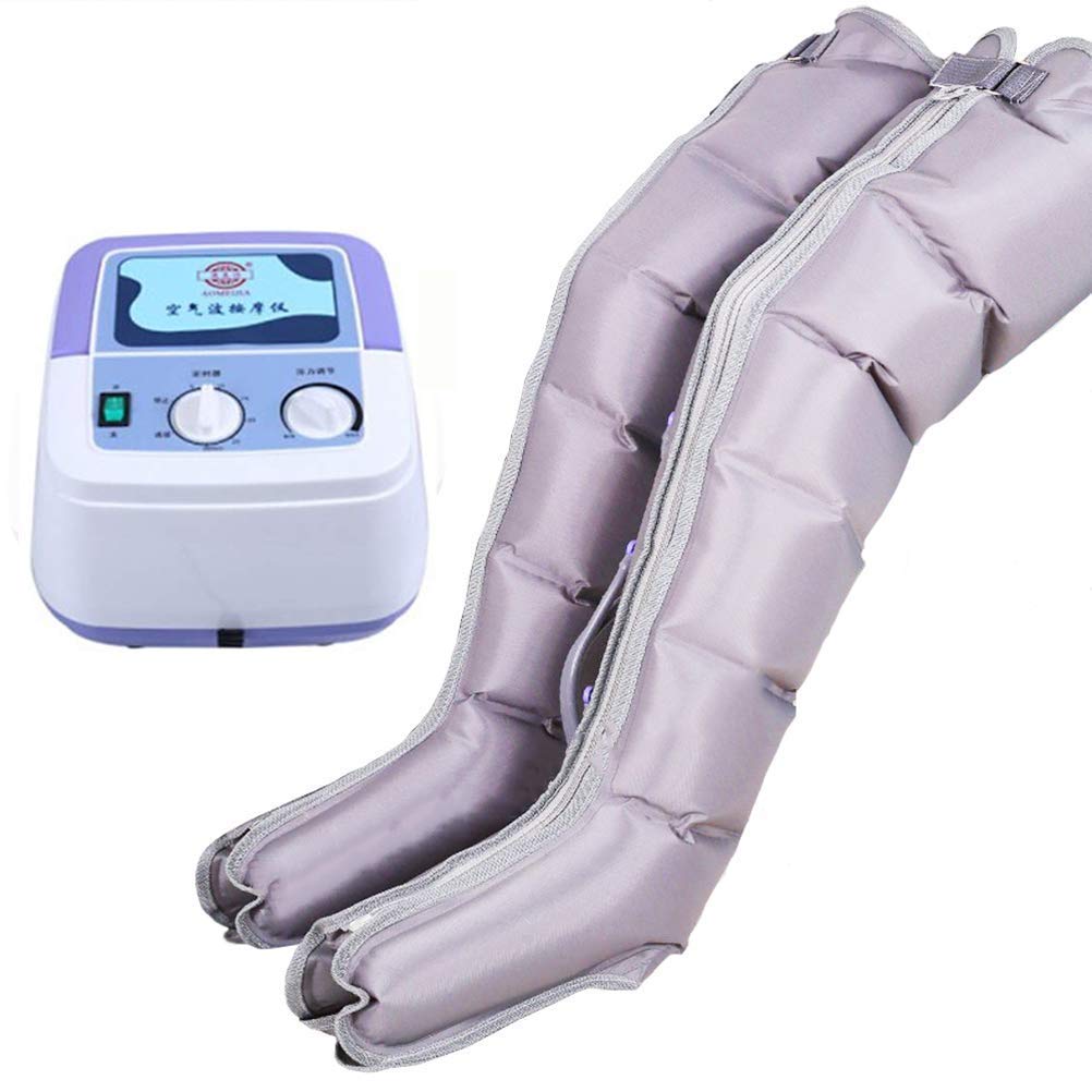 Stivali da Massaggio Macchina Gonfiabile, massaggiatore per Gambe e Braccia, Stivali da Compressione Macchina per promuovere la circolazione Dolore Fatica