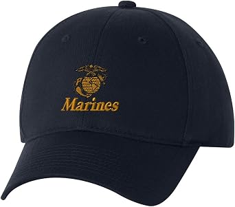 Marines Custom Personalized Embroidery Embroidered Baseball Hat Cap