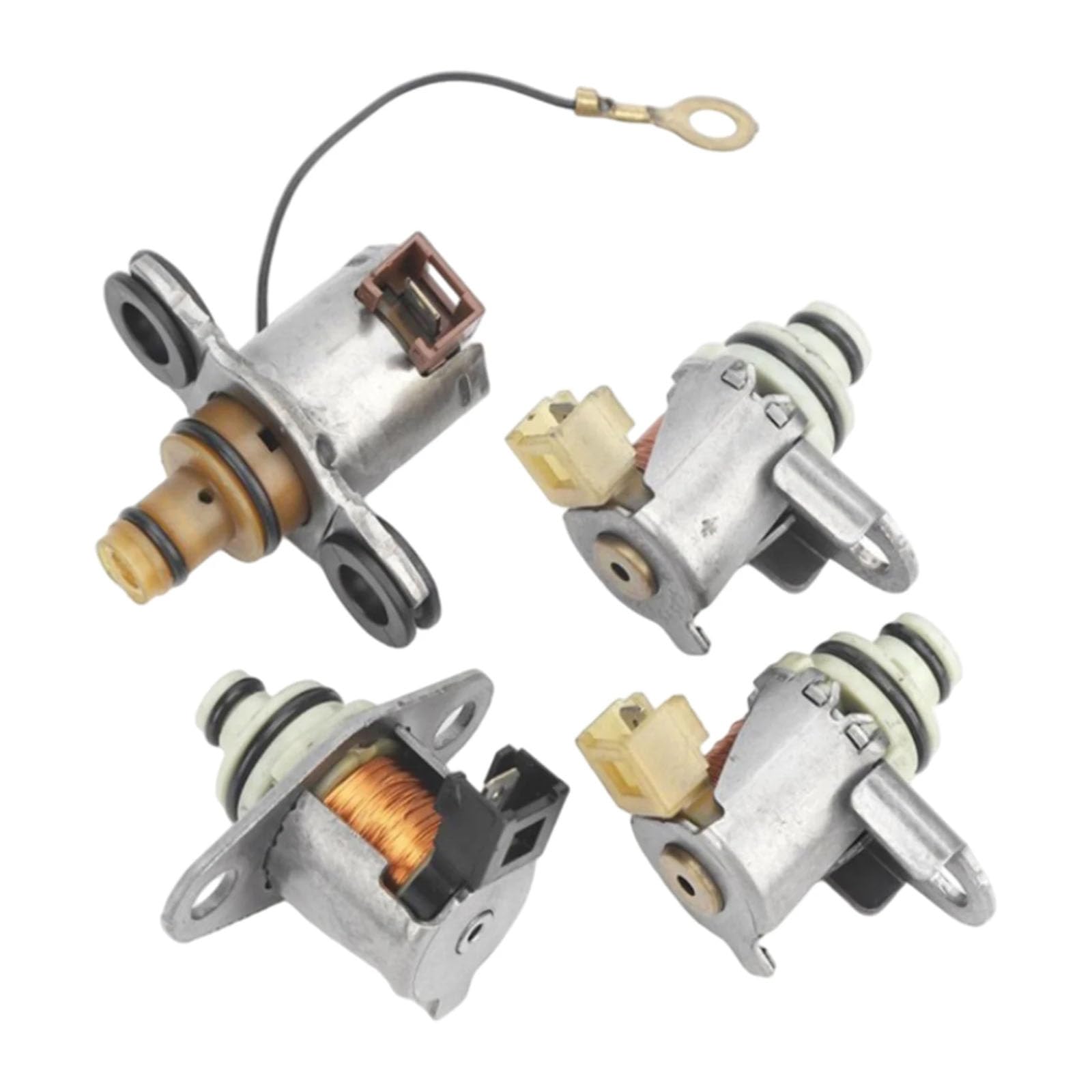 4 Pièces Boîtes De Vitesses Solénoïdes Pression Vannes Transmission Automatique pour Un Contrôle Précis Et Une Durabilité G6T46571 JF405E JF402E Bricolage Entretien Voiture