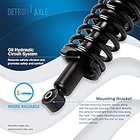 Vista 121 de Detroit Axle - Kit de suspensión delantera de 10 piezas para Chevy Aveo Aveo5 Pontiac G3 Wave 2 Ready Struts Assembly 2 Enlaces de barra