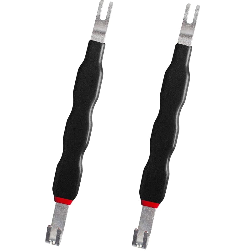 Kit de Ferramentas para Remoção de Conectores Elétricos Automotivos WAMEIJU, Alicate e Separadores de 20,3 cm, Preto, 2 peças