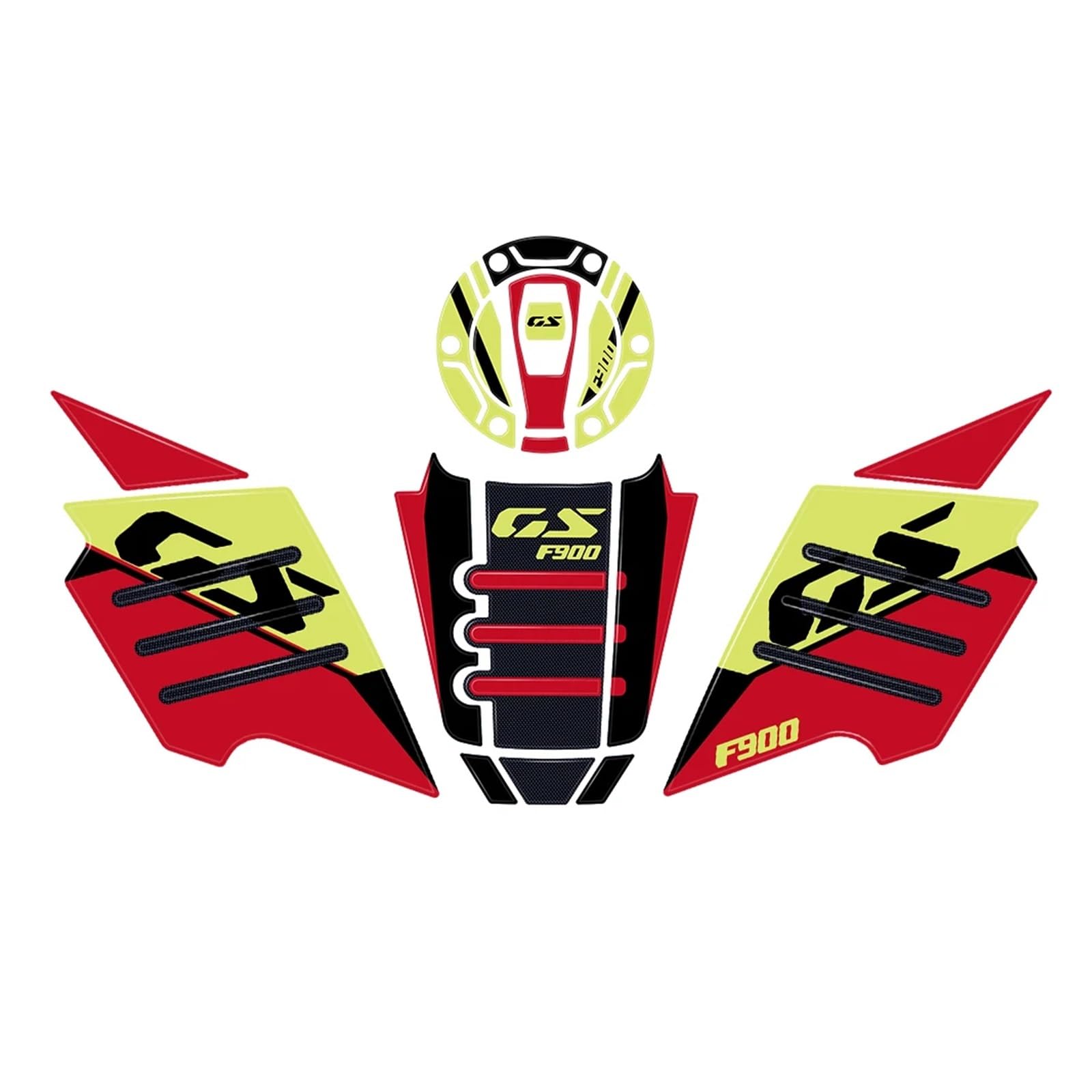 Motorcycle Gas Tank Sticker Motorcycle Tank Pads Traction for F900 GS F900GS 2024- Fuel Protection Sticker Decals Accessories Replacement
