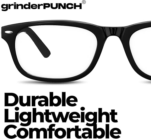 Miniatura 3 de grinderPUNCH Lentes de lectura delgados de los lectores del poder del alto aumento 4.00-6.00