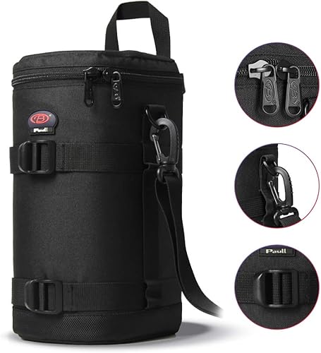 Vista 51 de Funda para lente de cámara DSLR Bolsa para lente de cámara compatible con lente de cámara