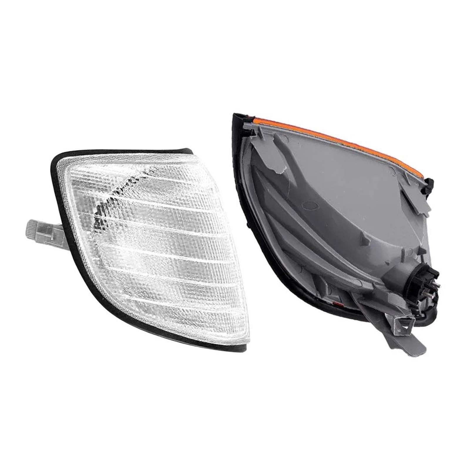 Freccia Specchietto Auto Luce D'angolo Lampade Di Parcheggio Per Mercedes Per Benz W140 Classe S S320 S420 S500 S600 1991-1998 1408260543 1408260643(Clear Lens)