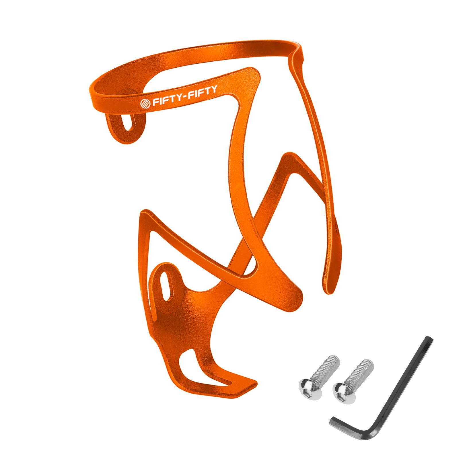 FIFTY-FIFTY Bike Water Bottle Holder, Aluminum Alloy Bicycle Bottle Cage