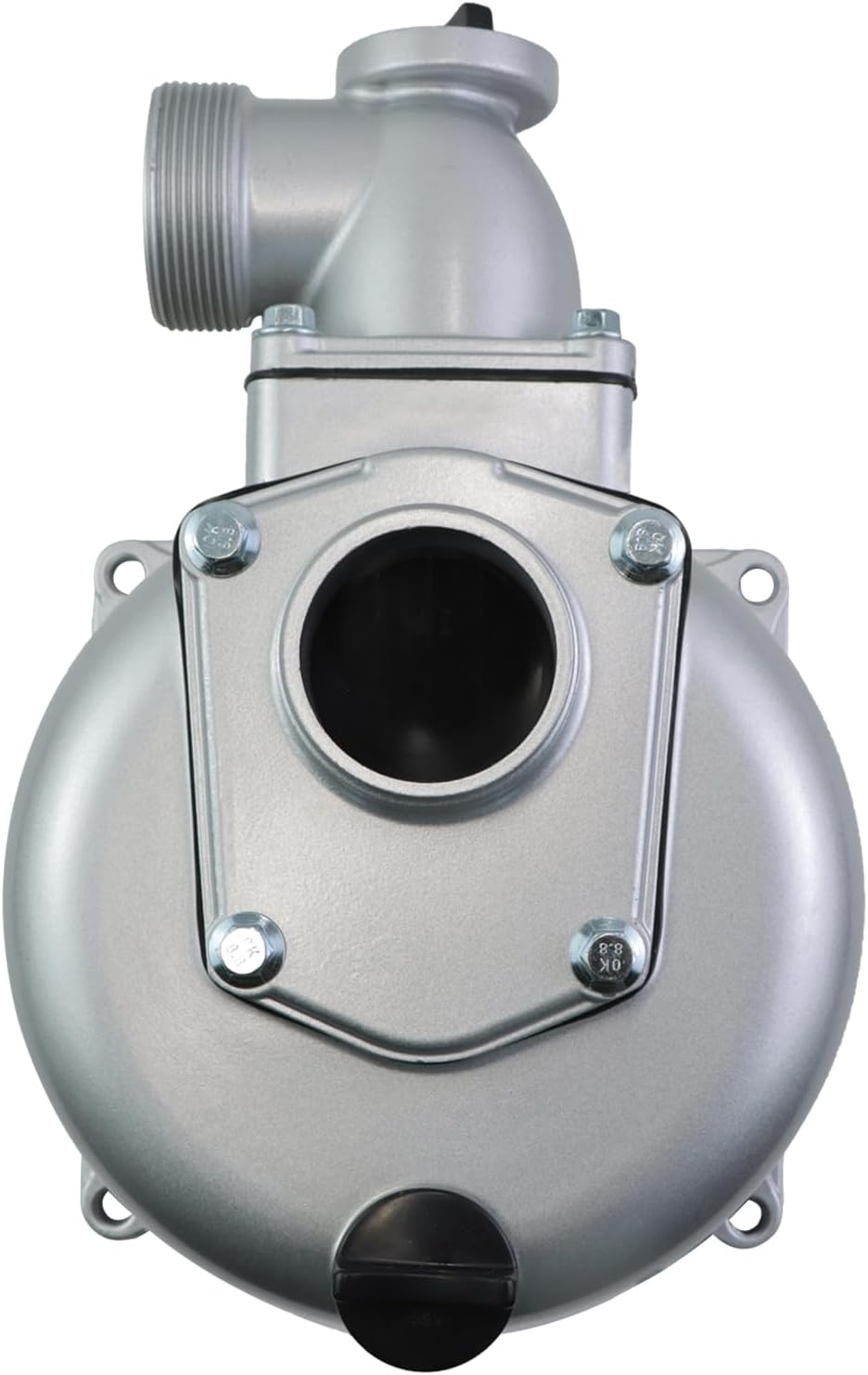 abliubale 2 inch Water Pump Body Housing with 4 Bolts on Water Inlet Compatible with Predator and for Pacific Hydrostar 2" Engine Aluminum Water Pump, Fits Model AWP50, NOT Replace 3 Bolts