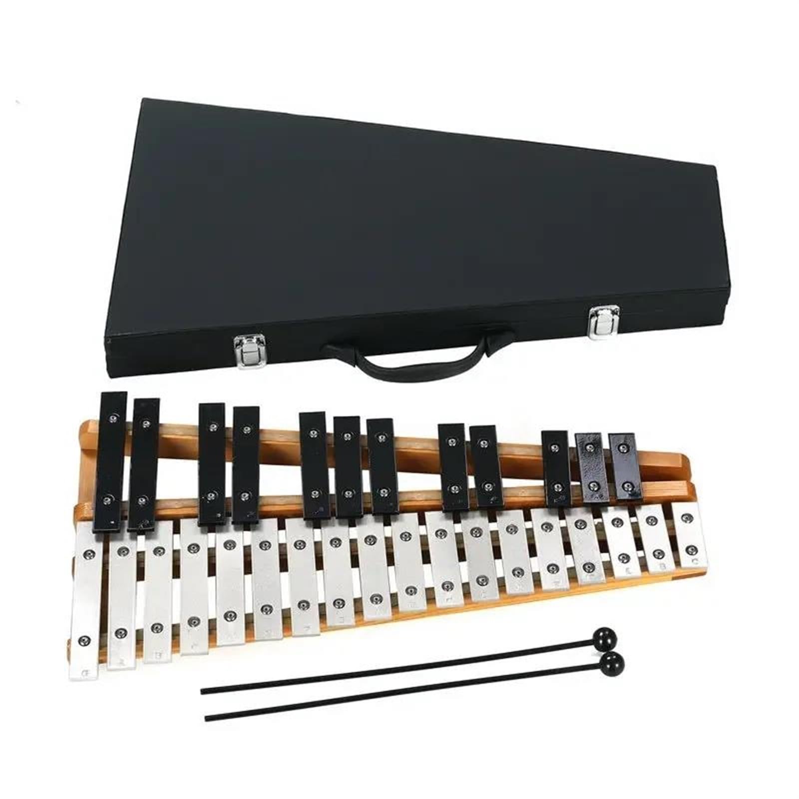 Xilófono Xilófono Profesional De Madera Glockenspiel De 30 Notas Con Mazo Instrumento De Percusión Profesional Xilófono
