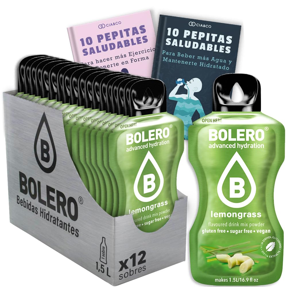 24 x Bebida Bolero COLA Hidratante Sin Azucar (24x9 grs) + 30 Pepitas Saludables para una vida más sana by Cia&Co — view 80