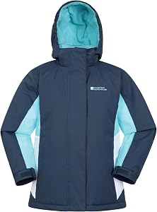 Mountain Warehouse Honey Kids Ski Jacket, Boys & Girls Snow Coat
