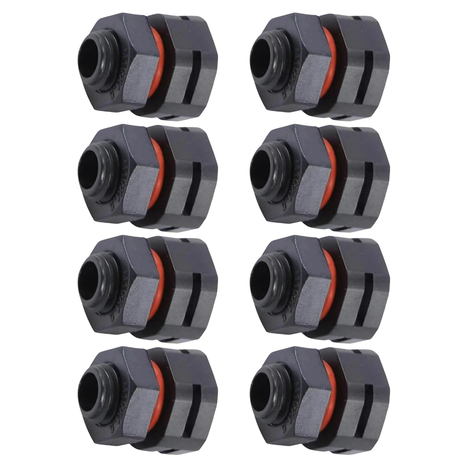 8Pcs M12X1.5 Thread Pressure Reducing Valves Breathing Screw Air Vent for Machinery and Electrical Applications Pressure Reducing Valves
