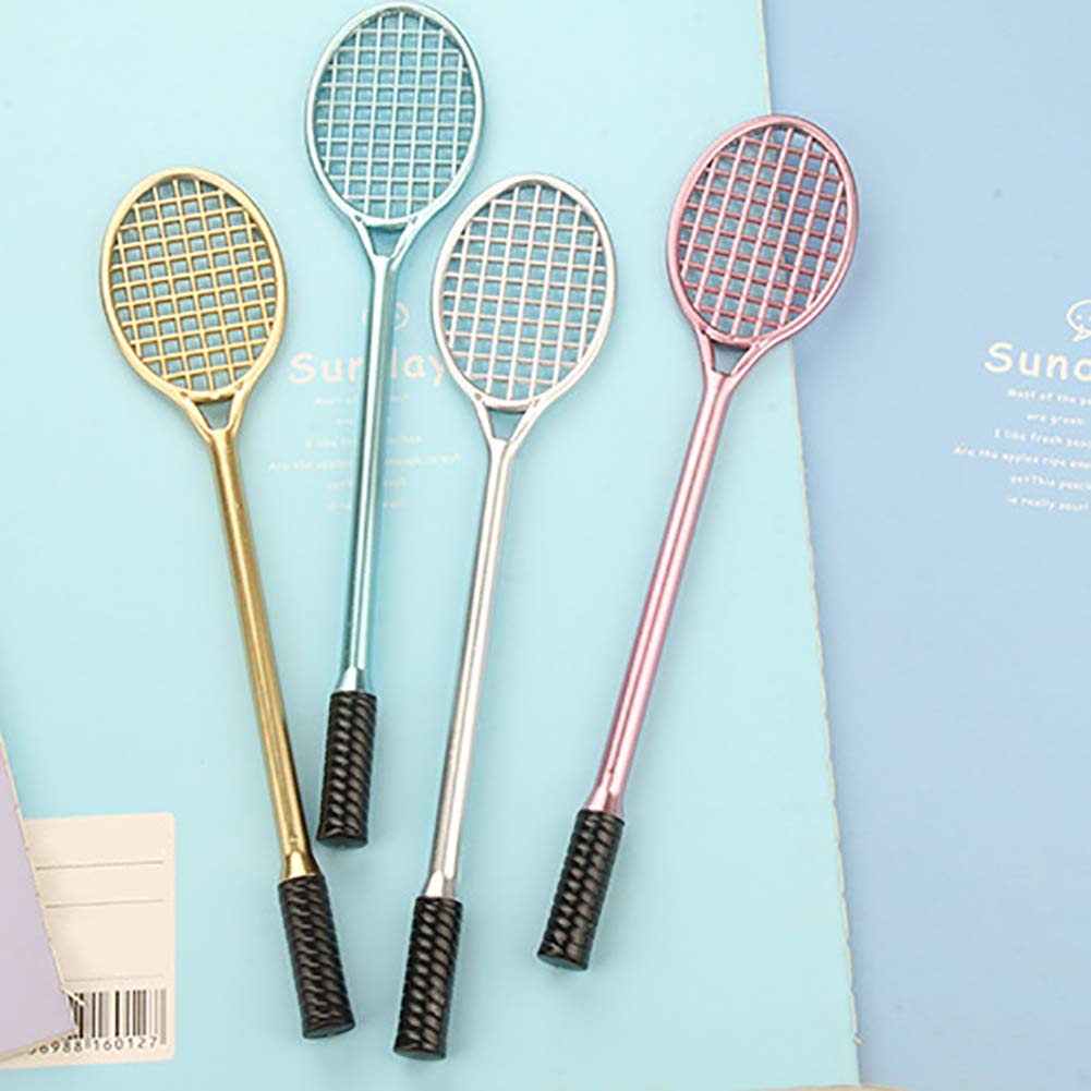 10 Stylos à Encre Gel Forme Raquette De Badminton – Stylos Fun Pour Enfants Et Ados – Écriture Fluide, Sans Bavures – Idée Cadeau Créative - 12