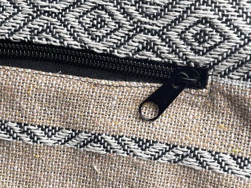 Image of Small Aztec Messenger Bag - Handmade Woven Hippie Hobo Shoulder Handbag - Ikat Tribal Sling Purse for Women