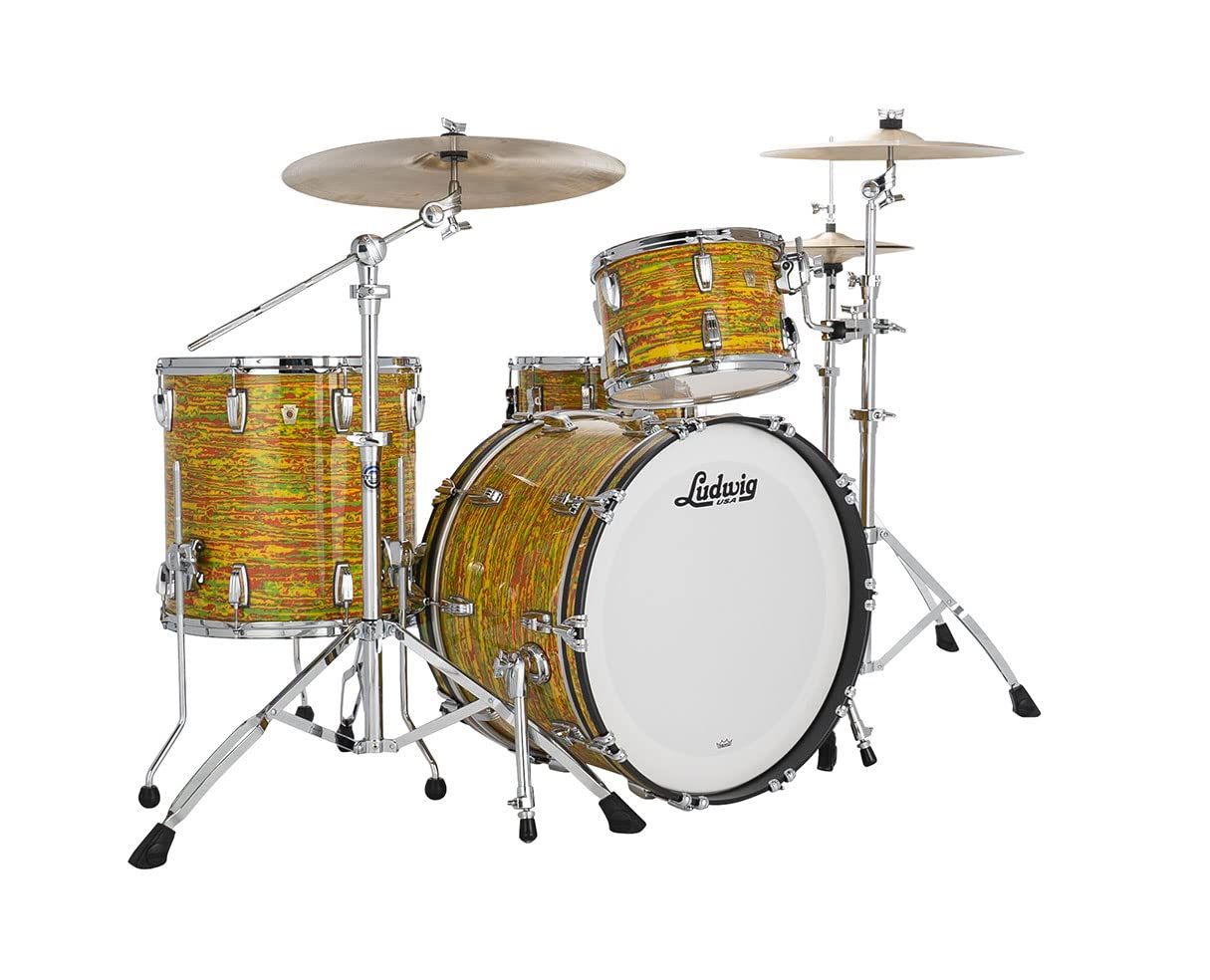 Ludwig Classic Maple 13/16/22 3pc. Drum Kit Citrus Mod