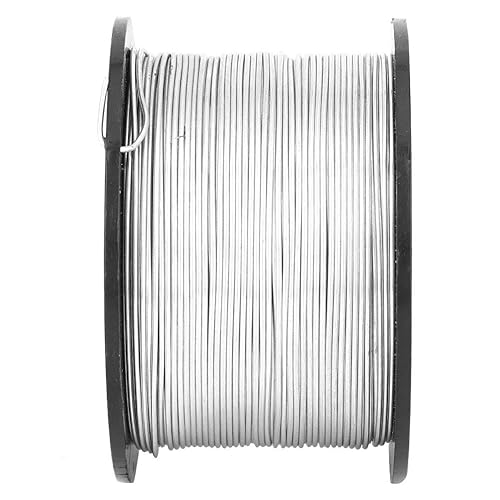 Miniatura 5 de QANYEGN 4pcs 360.9 ft 0.031 in acero Rebar Tie Wire, rollo de alambre de reserva, lazos de barra de alambre de barras de refuerzo para máquina