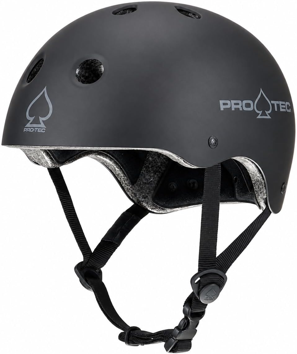 Pro-Tec Classic Certified Helmet - Ideal for BMX, Skateboarding, Bicycling, and Roller Skating