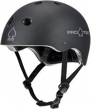 Pro-Tec Classic Certified Helmet - Ideal for BMX, Skateboarding, Bicycling, and Roller Skating