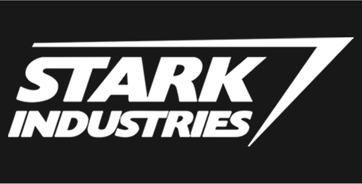 Men's Marvel Stark Industries Iron Man Logo Long Sleeve Shirt