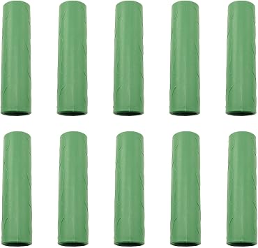 10PCS 16mm/0.63inch Green Garden Stake Pipe Connector Straight Connectors