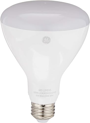 Miniatura 10 de GE Bombilla LED llena de sol, 65 vatios, luz diurna, reflector BR30 para interiores (paquete de 1)