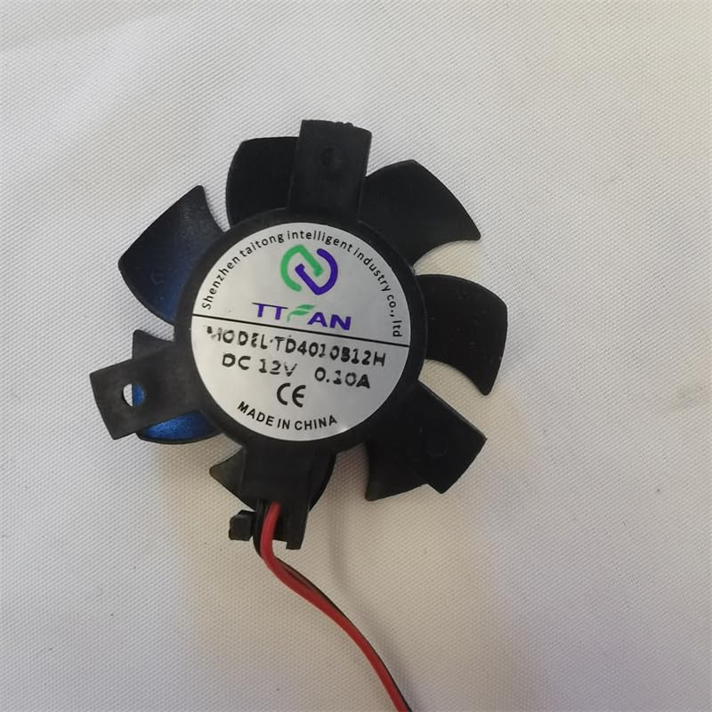 2pins 40x40x10mm 4010 dc12v 0.1a Frameless Cooling Fan